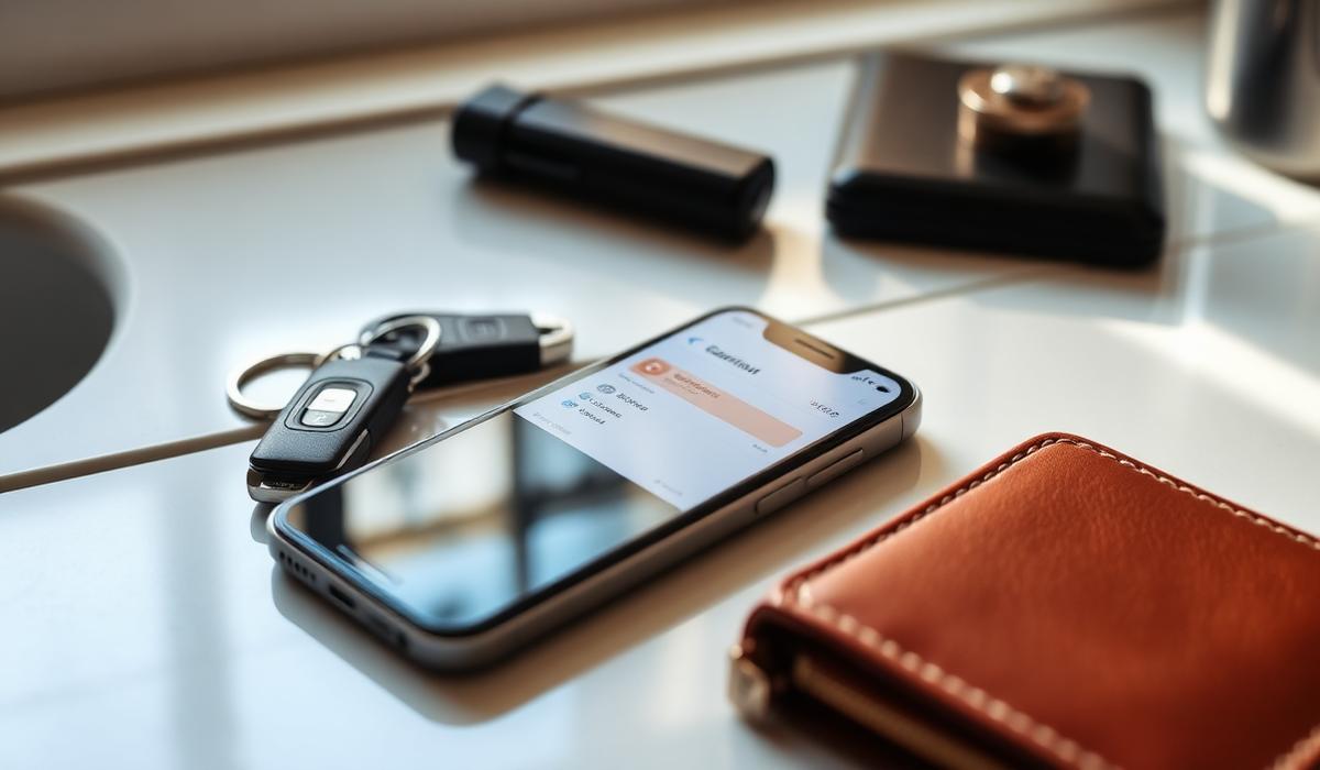 Traveller filling out a compensation claim form on a tablet in an airport lounge